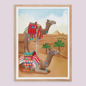 Desert Adventure - poster - Goed Blauw
