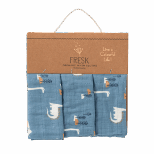 Washandjes Dino's - set 3 st.