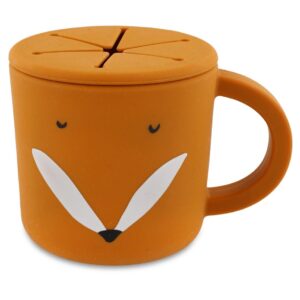 Siliconen Snackbeker – Mr. Fox | Antimors & BPA-vrij