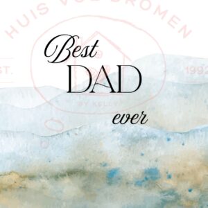 Kaart -Best dad ever