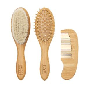 Kapset Bamboe - Natural - 3-delige set