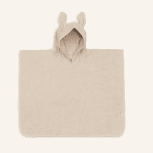 Badponcho - Badstof - Sand