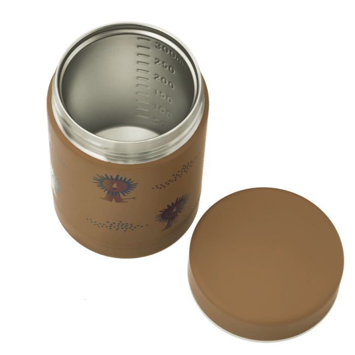 thermos leeuw binnenkant