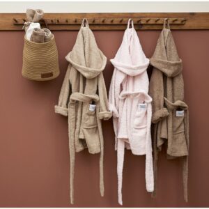 Personalized bathrobe/dressing gown - children