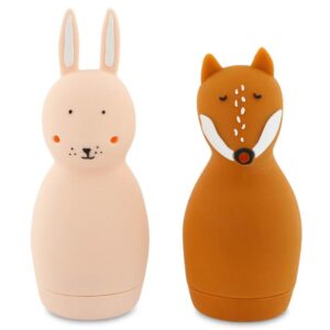 Squeezy Bath Toy Animals - Mrs. Rabbit & Mr. Fox