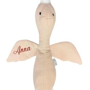 Knuffel Eend - Cream - personaliseren