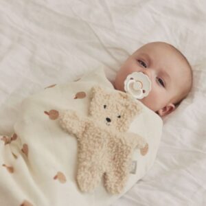 speendoekje teddy bear naturel
