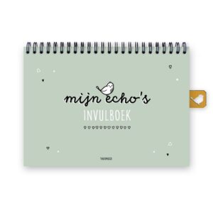 Mijn echo's invulboek - A5