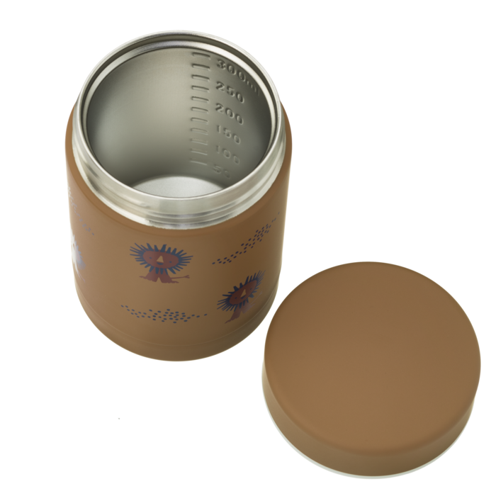thermos leeuw binnenkant
