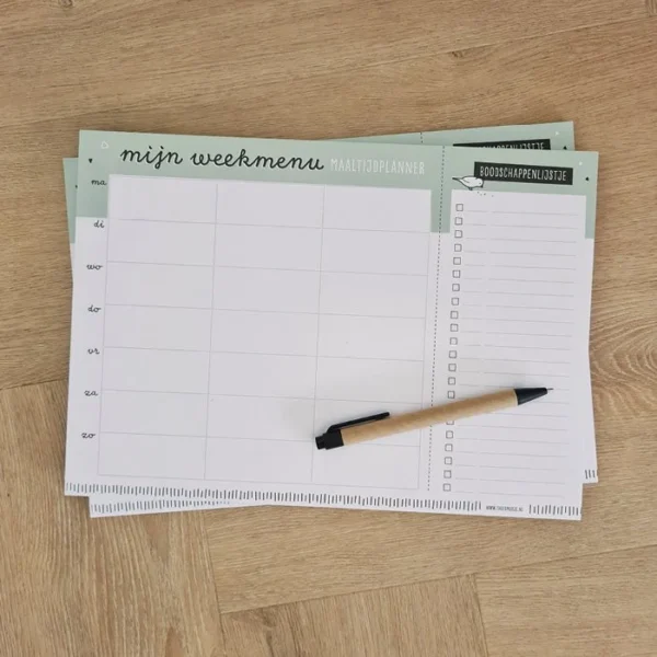 weekmenu maalijdplanner