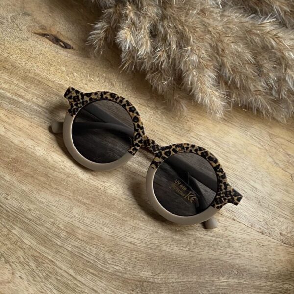 zonnebril taupe tijger