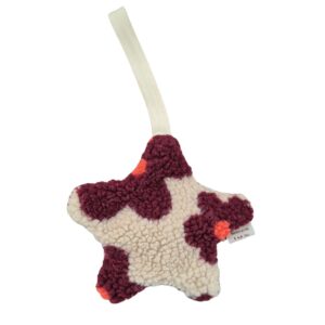 Doudou - Étoile - Violet/orange