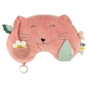 Tummy time coussin - Mrs Cat
