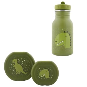 Combi-Deals: Mr. Dino- snackdoosjes- drinkfles 350 ml