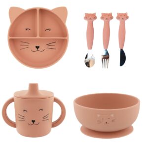 Combi-Deal: Mrs. Cat - Bord-Kom-Bestek-Drinkbeker