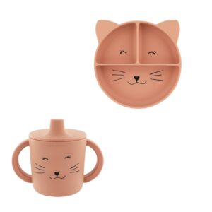 Combi-Deal: Mrs. Cat - Assiette - Gobelet