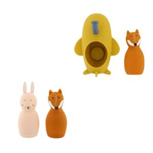 Combi Deal: Submarine + Squeezy Bath Toys Animals