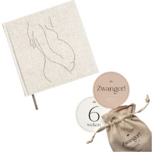 Combi-Deal: Zwangerschapinvulboek + zwangerschap mijlpaalkaarten