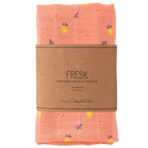 Fresk- inbakerdoek 2st. - Summer Fruit - 60 x 70 cm